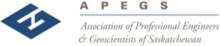 Association of Professional Engineers and Geoscientists of Saskatchewan (APEGS) logo